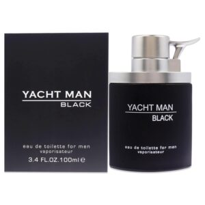 Yacht Man Spray, Black, 3.4 oz