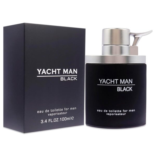 Yacht Man Spray, Black, 3.4 oz