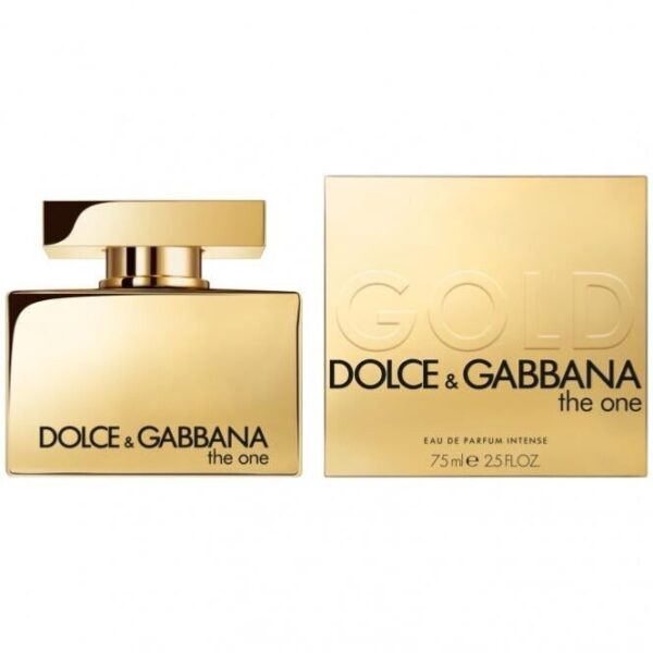 Dolce & Gabbana The One Gold Women's Eau De Parfum Intense 75ml New and Original Packaging-