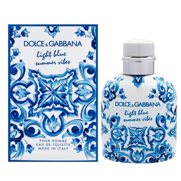 Light Blue Summer Vibes by Dolce and Gabbana for Men - 4.2 oz EDT Spray