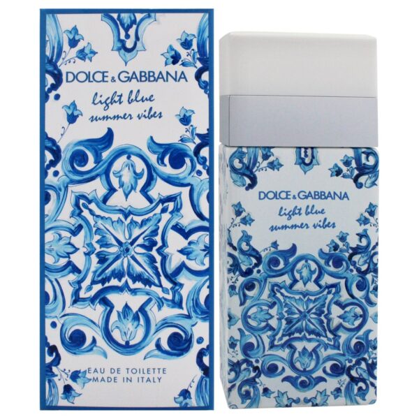 Light Blue Summer Vibes by Dolce and Gabbana for Women - 3.3 oz EDT Spray