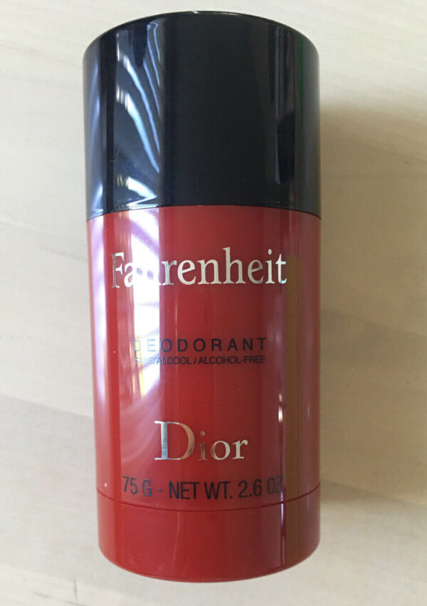 New Christian Dior Fahrenheit Alcohol-Free Deodorant Stick 2.6oz 75g Full Size