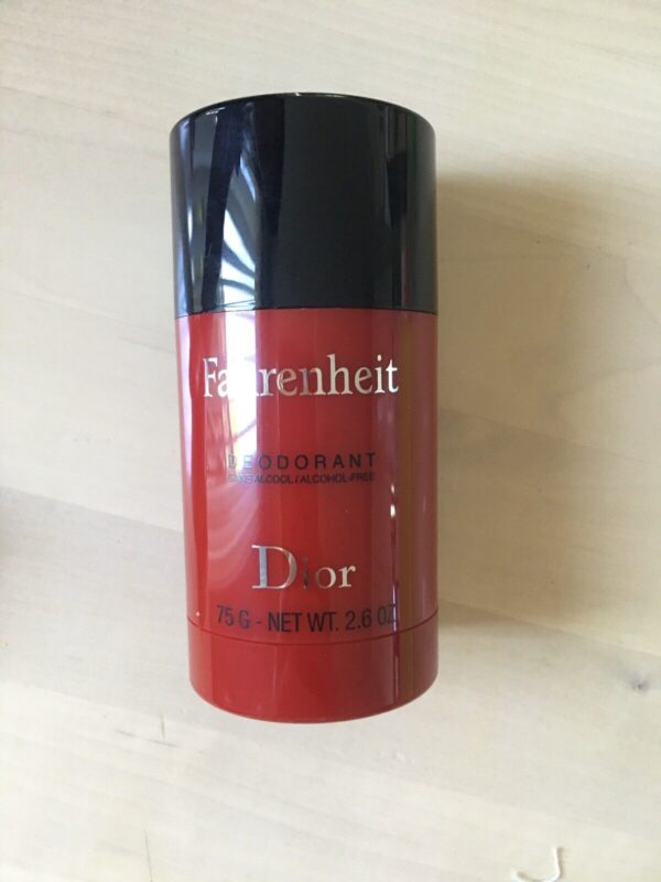 New Christian Dior Fahrenheit Alcohol-Free Deodorant Stick 2.6oz 75g Full Size