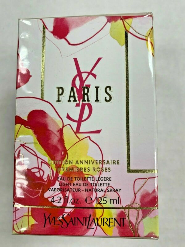 Paris Premieres Roses 4.2 oz Eau de Toilette Spray by Yves Saint Laurent Sealed